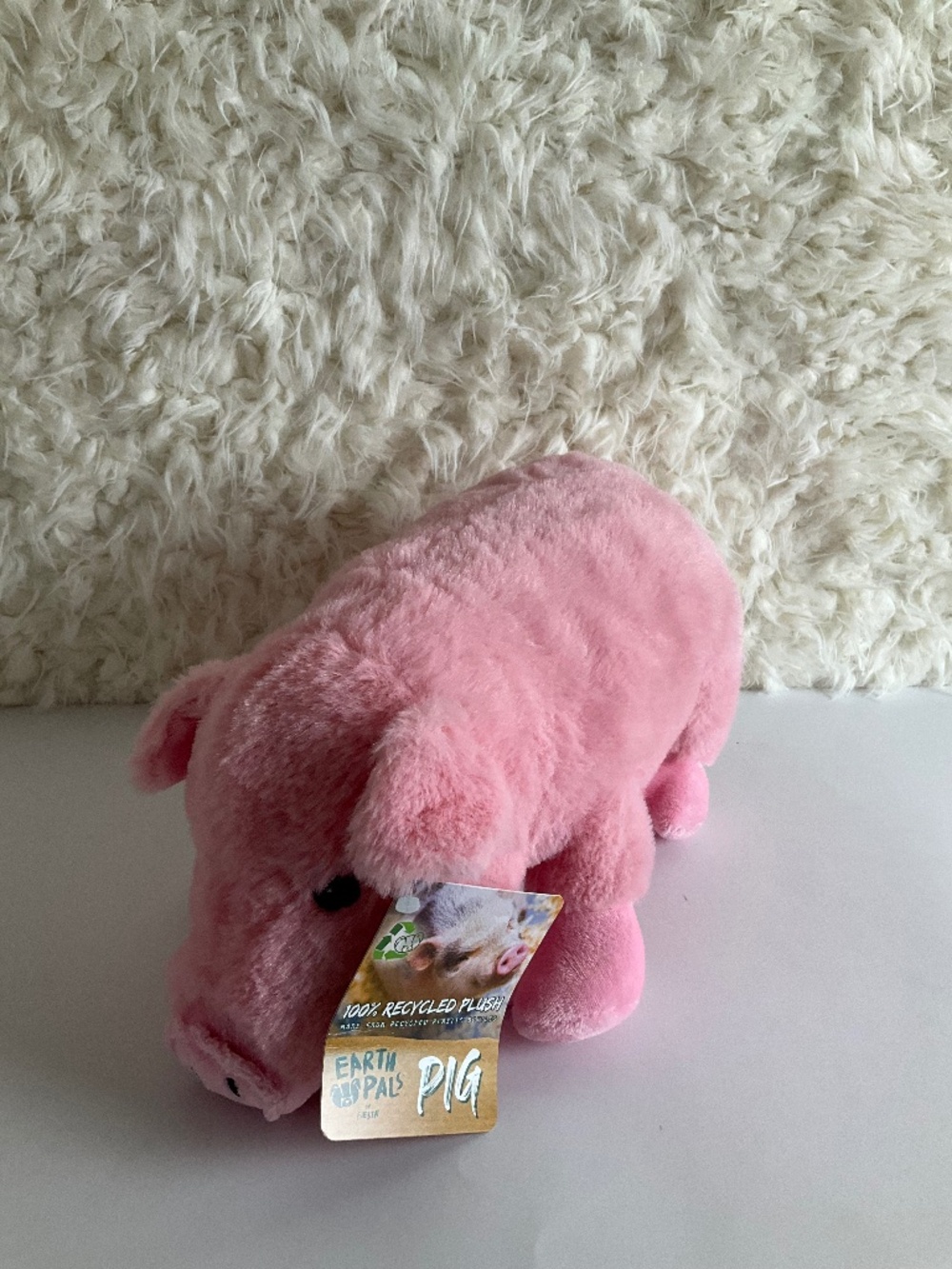 EARTH PALS SOFT PINK PIG PLUSH TOY/STUFFED ANIMAL~NEW!